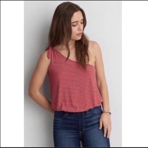 American Eagle Soft and Sexy One Shoulder Tank